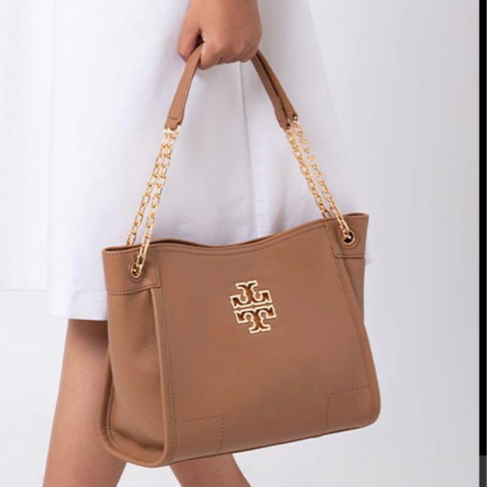 New Tory Burch large tan tote ❤️🔥 - Picture 3 of 15